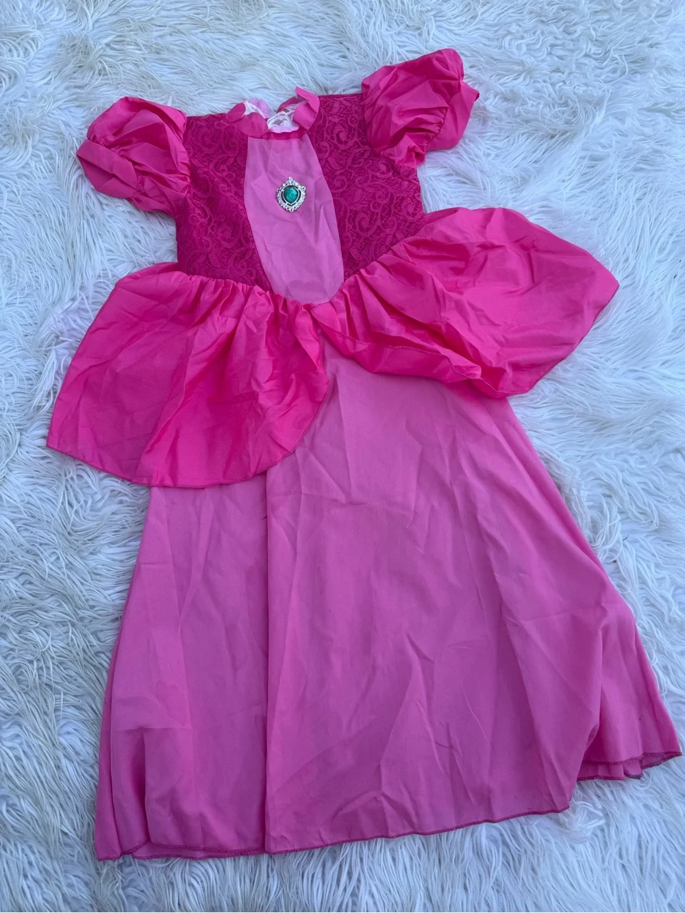 Girls princess peach costume (E2)